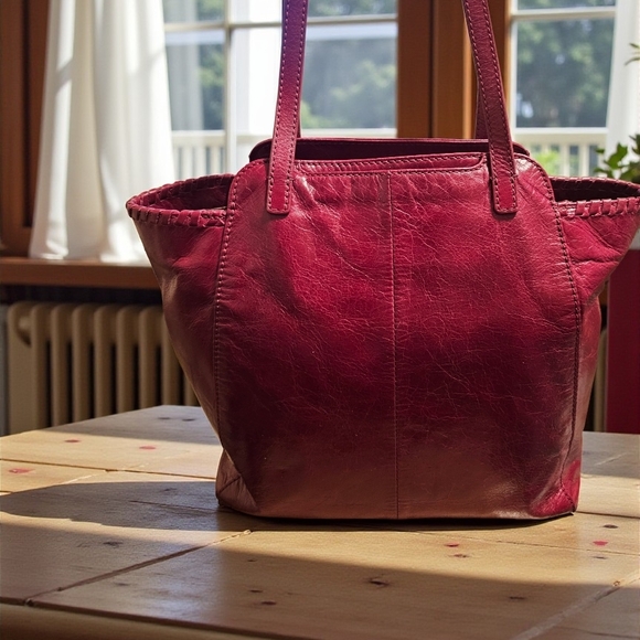 HOBO Internationsl Praise Leather Tote Bag